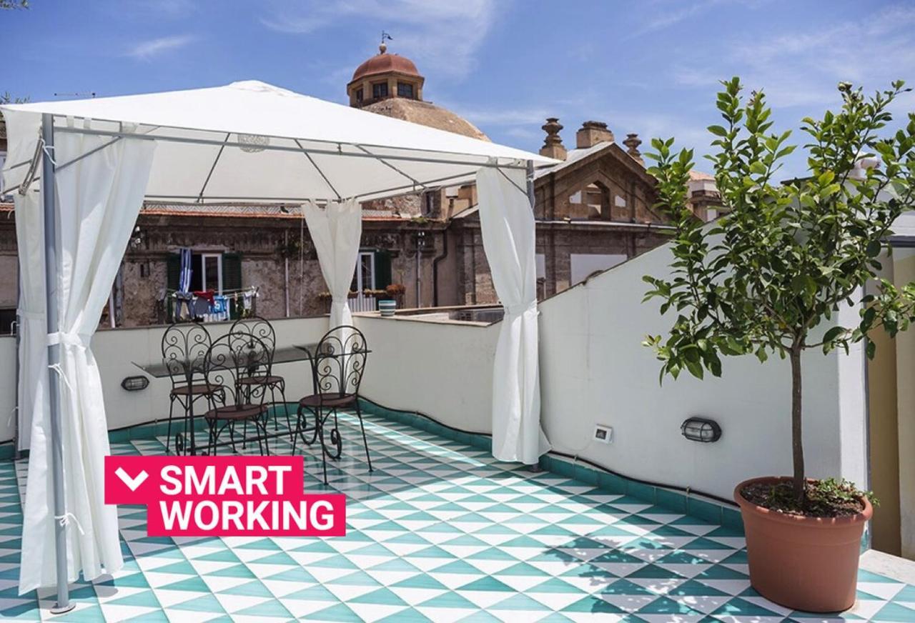 Kalsa Casa Di Charme Con Terrazza By Wonderful Italy Apartman Palermo Kültér fotó